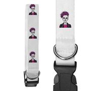 Large 'Punk Zombie Girl' Dog Collar (PR00057368)