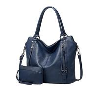 Large Purses for Women PU Shoulder Bags Crossbody Bags Fashion Crossbody Bag Casual Soft Ladies Tote Bags Tarot, blue, One Size