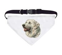 Large 'Pyrenean Mountain Dog' Dog/Cat/Pet Bandana (PD00056960)