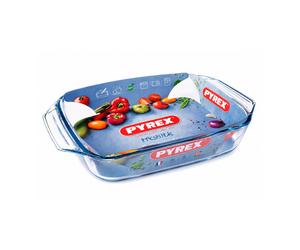 Large Pyrex Glass Oven Dish 2.7L Rectangular Baking Dish Cook Freeze 2.7 Litre