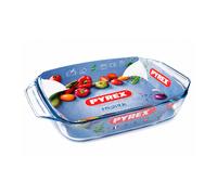 Large Pyrex Oven Dish 2.7L Glass Rectangular Baking Dish Cook Freeze 2.7 Litre