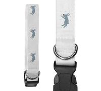 Large 'Rabbit Holding A Star' Dog Collar (PR00057626)