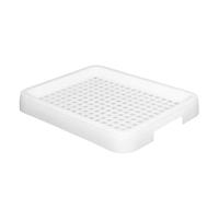 Large Rabbits Litter Box, Mink Litter Box Detachable, No More Messy Poop And Ammonia Smell, Prevents Spills And Kicking, Easy Clean Toilet For Rabbits, Adult Hamsters, Small Pets, Training, Cage