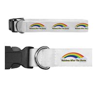 Large 'Rainbow After The Storm' Dog Collar (PR00063350)