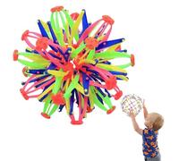 Large Rainbow Expanding Magic Ball, Stretchable Sensory Breathing Ball (Expands to 30cm), 3D Transforming Sphere Fidget Toy for Kids & Adults, Stress Relief, Autism & ADHD Friendly
