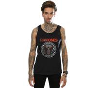 (Large) Ramones Men's Vintage Seal Tank Top