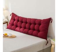 Large Reading Backrest Pillow for Sofa Headboard Rectangle Cushions for Bed and Wall Supportive Lumbar Cushion 150x10x50cm Perfect for Comfort and Style