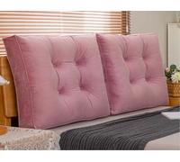 Large Reading Pillow for Bed & Sofa Removable Backrest Cushion Full Single Size Thick Lumbar Support Cushion Wall Pillow Color 11 80x55cm (31x21in) 1pc