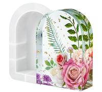 Large Rectangle Silicone Mould for Resin Casting - Epoxy Resin Moulds for Flowers, Desktop Decorations (Arch)