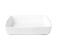 Large Rectangular Baking Dish High Quality White Ceramic 27.5 X 18.5 Cm