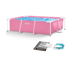 Large rectangular frame garden pool 220 x 150 cm INTEX 28266
