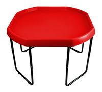 Large Red 100cm Plastic Activity, Sand & Water Mixing Play Tray with Stand Adjustable to 3 Heights.