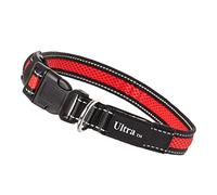 Large Red Light Up Dog Collar Flashing LED Dog Collar LED Dog Light Dog Safety Collar for Walks USB Rechargeable Dog Collar Light Adjustable Night Safety Flashing Dog Collar LED Collar Dog Colar