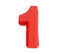 Large Red Number 1 Mold for Chocolate and Fondant - DIY Silicone Cake Mold for Food and Crafts