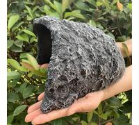 Large Reptile Hide Resin Snake Hides for Ball Pythons, Bearded Dragons, Leopard Geckos - Realistic Simulation Rock Hideouts