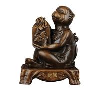 Large Resin Chinese Zodiac Figurines - 2024 Feng Shui Decor, Twelve Zodiac Animals Statues for Home & Office, Perfect Chinese Gift for Dog Lovers