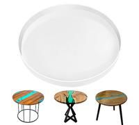 Large Resin Table Molds, Large Resin Mold Silicone,Epoxy Table Mold for Charcuterie Board, River Resin Coffee Table, DIY Art Home Decoration (19.7" * 19.7")