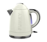 FUNKY APPLIANCE Jug Kettle - Cream, Cream