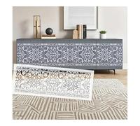 Large Reusable Moroccan Border Painting Stencil Plastic Wall Stencil for DIY Home Decor, Repeating Geometric Pattern Template Floor, Furniture, Fabric(M 78cmX25cm)