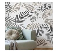 Large Reusable Palm Leaf Tropical Wall Stencil 70cmX32cm Boho Botanical Painting Stencil for DIY Accent Wall, Furniture Home Decor, Modern Jungle Pattern Template