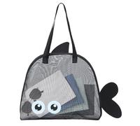 Large Reusable Tote, Shopping Grocery Carrier, Lightweight Multi Compartment Design with Secure Closure, Excellent for School Trips Beach Outings Family Picnic Gym Holiday
