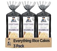 Large Rice Cakes, Everything Flavor, GLuten Free, Pack of 3