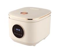 Large Rice Cooker 5L, Multifunctional Non-Stick Pot with Intelligent 24H Timer, Keep Warm & Easy Clean, Cooks White Rice, Porridge, Oatmeal & More, for Family Kitchen