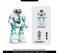 Large Robot with Remote Voice Control: Smart Programmable Educational Storytelling Toy with Gesture Sensing, Gift for Kids.