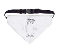 Large 'Rockhopper Penguin' Dog/Cat/Pet Bandana (PD00064912)