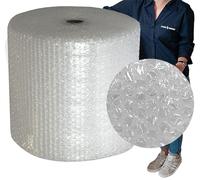 Large Roll Bubble Wrap 500mm x 25m Packing Air 20mm Diameter Bubbles Packaging For House Moving & Packing Storage Boxes