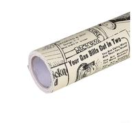 Large Roll Vinyl Wallpaper 45x500cm for Bedroom Decor(B) | Golden geometric designs, modern aesthetic, updates bedroom or living room walls instantly, for trendy look