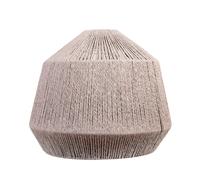 Large Rope Ceiling Light Shade Natural Rattan Wicker Easy Fit Lampshade LED Bulb