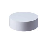 Large Round Display Base for Clothing Stores Bridal Shops & Events - 200kg Load Capacity 50x30cm White Mannequin Display Stand - Enhance Your Visual Merchandising.