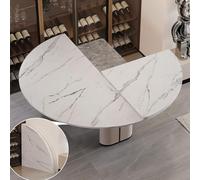 Large Round Foldable Table Top 180cm Diameter Wood Extension for Catering & Parties Space-Saving Design No Legs Portable Banquet Table Top Only (B)