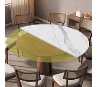 Large Round Foldable Table Top Only, Wooden Table Extender, Space Saving Indoor Outdoor Temporary Folding Desktop, for Restaurant Banquet Party