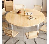 Large Round Foldable Tabletop Extender - 200cm/78.7" Space-Saving Circular Design for Home & Backyard Dining No Legs Perfect for Gatherings and Events