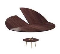 Large Round Folding Table for Catering 63in Wooden Tabletop Replacement Heavy-Duty Portable Round Table Ideal for Events Parties and Outdoor Use