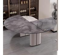 Large Round Folding Table Wooden Dining Table for Banquets Catering Parties No Legs Design Kitchen & Dining Use (47.2in/120cm) - Space-Saving & Portable