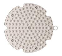 Large Round Reflexology Mat for Feet - Raised Massage Points Particle Foot acup0int Mats | Anti Fatigue acpressure Massage Pad | Foot Relaxation Circulation Mat for Home Office Wellness Use