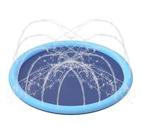 Large Round Sprinkler And Water Play Mat, Splash Pad 68"/170CM Water Sprinkler for Kid, Water Sprinkler For Kids Children Water Play Toy Outdoor Splash Play Mat Paddling Pools For/Summer/Garden