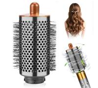 Large Round Volume Brush Attachment for Dyson Airwrap, with Long, Fine Bristles, Improved Large, Round Volume Brush to Give Hair Shape and More Volume, Compatible with HS01/HS05/HS08