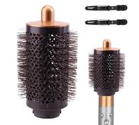 Large Round Volumizing Brush for Dyson Airwrap Attachments,Brush for Dyson Airwrap Accessories, Fluff up and Volumize for Styling Set
