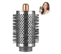 Large Round Volumizing Brush for Dyson Airwrap Styler, Big Round Brush Volumizer Attachment for Dyson Airwrap HS01 HS05 HS08, Smooth Hair,Volumizing and Curly Styling Copper