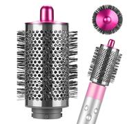 Large Round Volumizing Brush for Dyson Airwrap Styler, Nickel/Copper Big Round Brush Volumizer Attachment for or Dyson Airwrap HS01 HS05 HS08, Smooth Hair,Volumizing and Curly Styling
