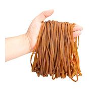Large Rubber Bands 150pcs,Strong Elastic Rubber Bands for Office Supply,Trash Can, File Folder, Perfect for Home and Office,8 inch(20cm)