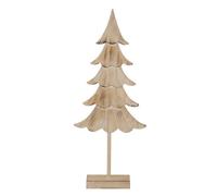 Large Rustic Fir Tree On Stand - Natural Holiday Decor