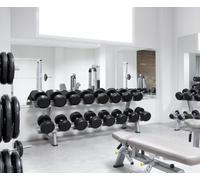 LARGE SAFETY BACKED MIRROR GLASS GYM OR DANCE STUDIO 4MM 7FT X 4FT 213CM X 122CM Plus 4 HOLES