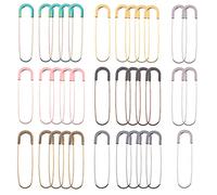 Large Safety Pins Sewing Pins - 7 Color 80mm Metal pins Giant Jumbo Safety Pins for for Clothing Apparel Accessories DIY Sewing (7 Color 35pcs)