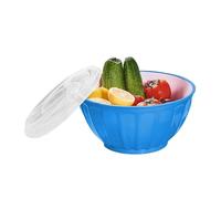 Large Salad Bowls, Unbreakable Bowls with Large Capacity of 46 Ounces, Dishwasher and Freezer Safe Bowls for Snack Chips, , Salad Bowl for Serving on Pa