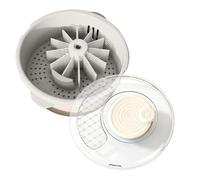 Large Salad Spinner Hand Cranked Cleaning Quick Drying Multipurpose Bowl